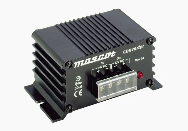MASCOT omformer 24V til 12V, 3A 