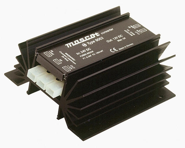 MASCOT omformer 24V til 12V, 3A 