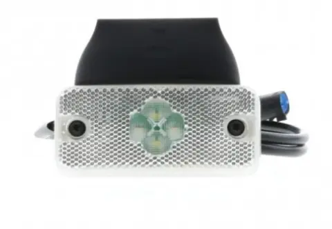 VIGNAL markeringslys hvit LED med brakett