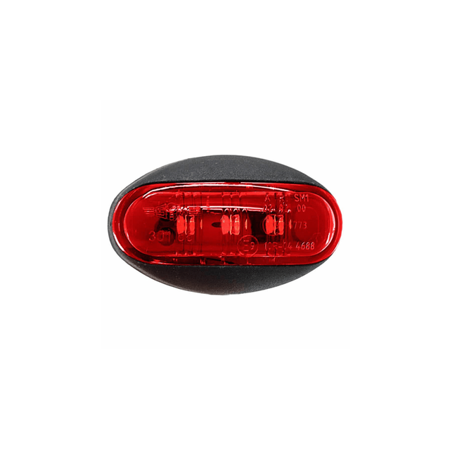 SIM markeringslys LED rød 12/24V 