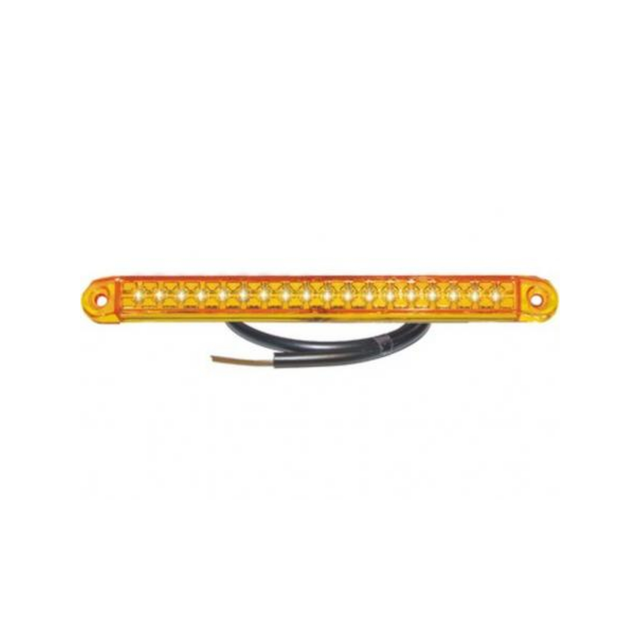 PROPLAST markeringslys LED oransje 24V 0,5 m kabel 