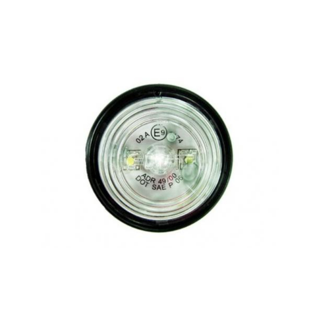 PROPLAST markeringslys LED hvit ADR 0,3 m kabel 