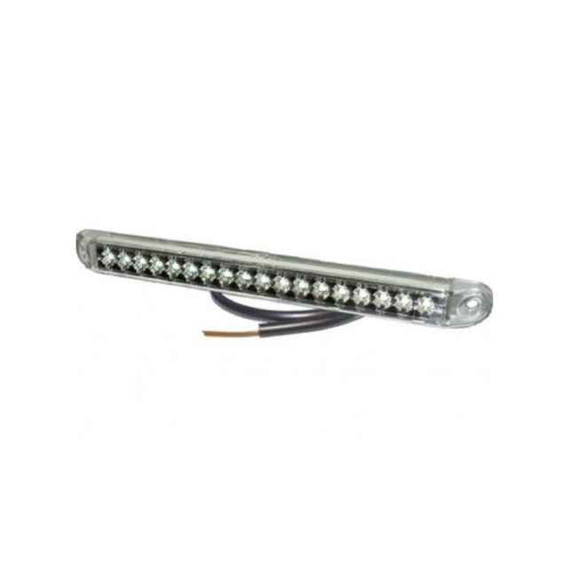 PROPLAST markeringslys LED hvit 24V 0,5 m kabel 