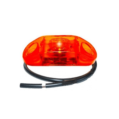 PROPLAST markeringslys 1 LED rød 12V