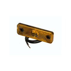 PROPLAST markeringslys 1 LED oransje 24V 0,5 m kabel