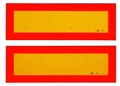 Refleksskilt al 565x196mm 2pk (90053)