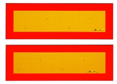 Refleksskilt al 565x196mm 2pk (90053)
