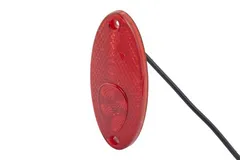 HELLA markeringslys LED rød 12V