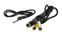 Kabel overgang 4-pin til phono kontakt