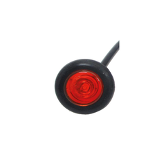 LUCIDITY markeringslys Rød 12/24 LED
