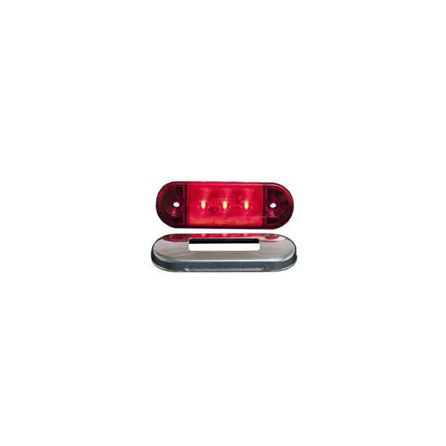 LUCIDITY Markeringslys LED rød med 15 cm kabel 