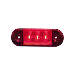 LUCIDITY Markeringslys LED rød med 15 cm kabel