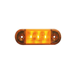 LUCIDITY Markeringslys LED oransje med 15cm kabel