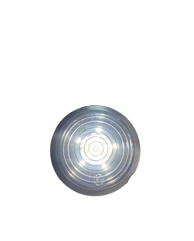 GYLLE reserveglass hvit 6 LED 4500 kelvin sotet glass 