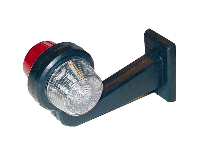 GYLLE Markeringslys LED lang arm 4500K rød/hvit 