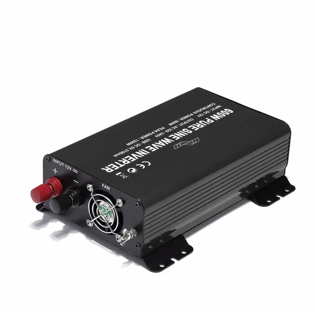 Inverter 24V til 230V 600W ren sinius 