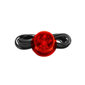GYLLE Glass rødt LED
