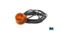 GYLLE Glass oransje LED