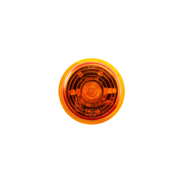 GYLLE Glass oransje LED 