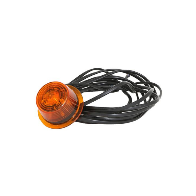 GYLLE Glass oransje LED 