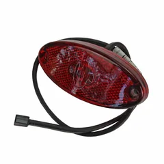 ASPÖCK markeringslys LED rød oval