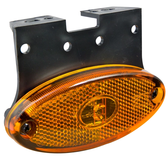 ASPÖCK markeringslys LED oransje oval med brakett 1,5 M Kabel 