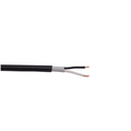 ADR kabel 2x1,0qmm hvit/sort