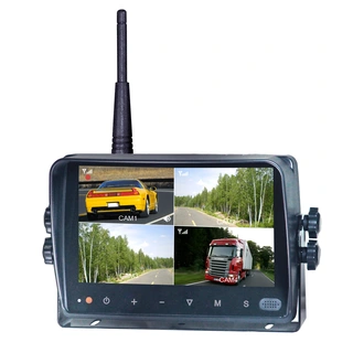 Ryggekamera Monitor 7" HD quad trådløst