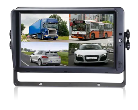 Ryggekamera monitor 7" HD quad-view 22-pin