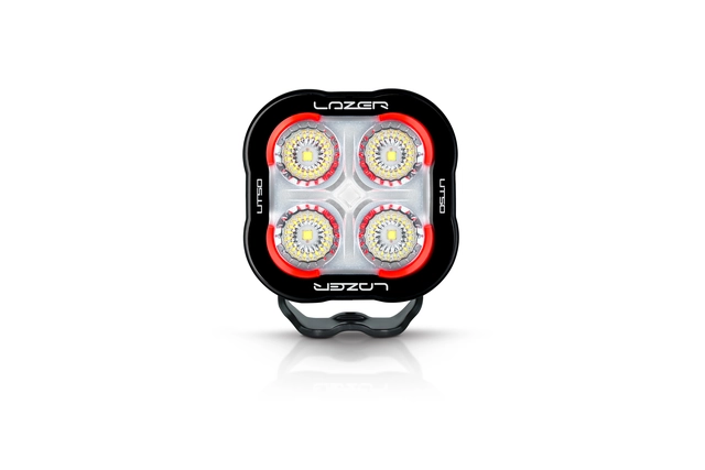 LAZER UTILITY50 RED arbeidslys 50W, 4 LED, med funksjon for rødt baklys 