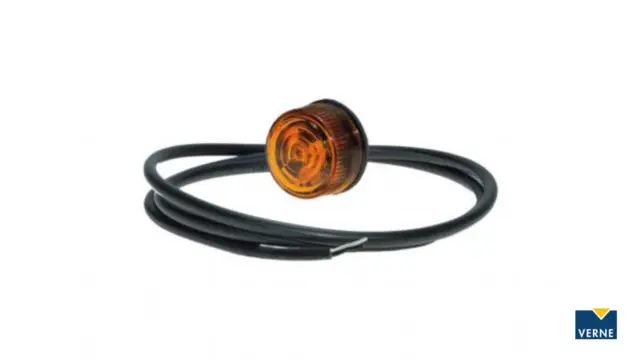 PROPLAST markeringslykt LED rund gul 