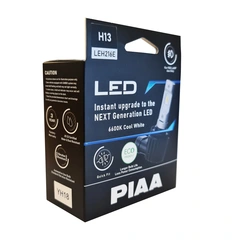 PIAA | H13 Tåkelys LED ombygnings Kit m/ integr. CAN-bus motstand 6600K 12V