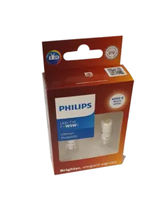 PHILIPS LED pære T10 24V 1W 6000K 2 pk