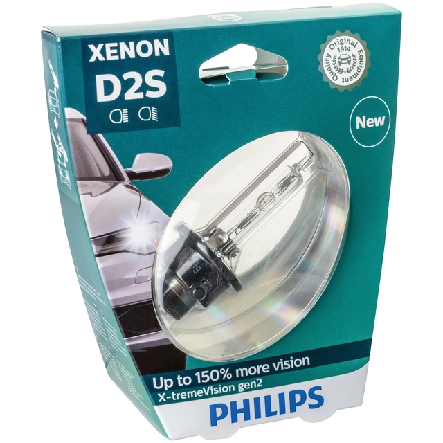 PHILIPS Xenonpære D2S X-treme Vision 