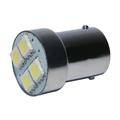 LED pære BA15A 4smd 10-30V