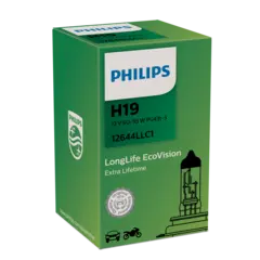 PHILIPS lyspære H19 60/55W 12V longe life