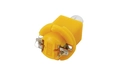 PHILIPS lyspære 24V 1,2W gul sokkel