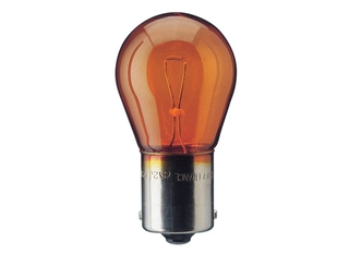 PHILIPS lyspære BAU15S 21W 12V oransje
