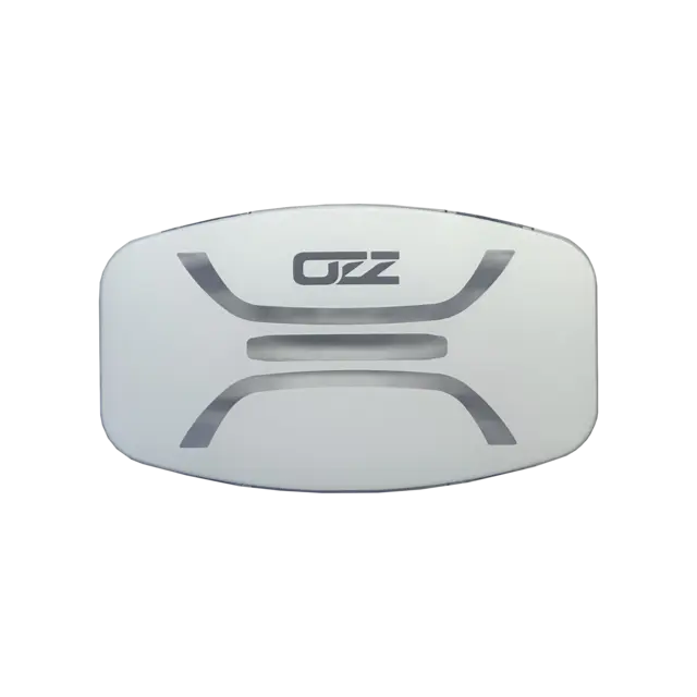 OZZ Oval Deksel hvit 