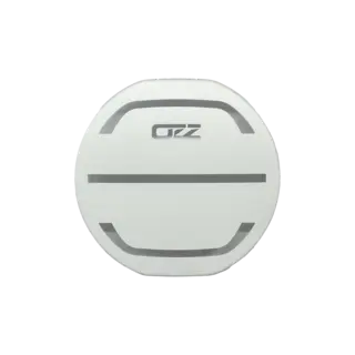 OZZ 7" Deksel rundt hvit