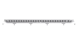 OZZ XB1 P40" fjernlys LED-bar Hvit m/parklys