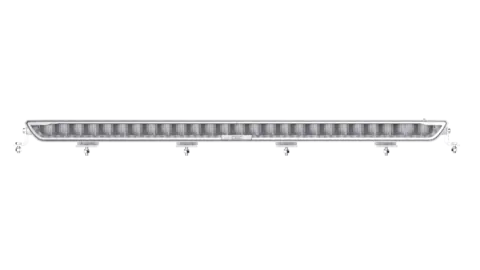 OZZ XB1 P40" fjernlys LED-bar Hvit m/parklys