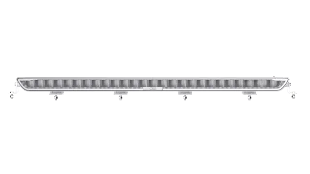 OZZ XB1 P40" fjernlys LED-bar Hvit m/parklys 