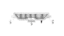 OZZ XB1 P9" fjernlys LED-bar m/parklys Hvitt hus