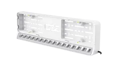 OZZ LP1 fjernlys LED-bar Hvit med skiltholder