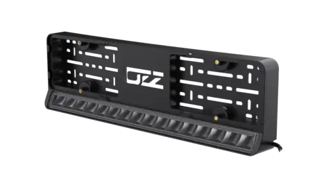 OZZ LP1 fjernlys LED-bar Sort med skiltholder