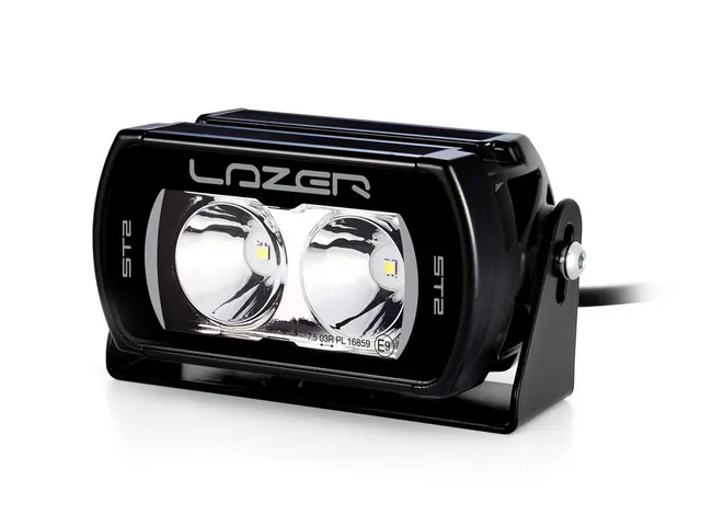 LAZER LED-bar EVO 124mm, 2 LED, fjernlys 
