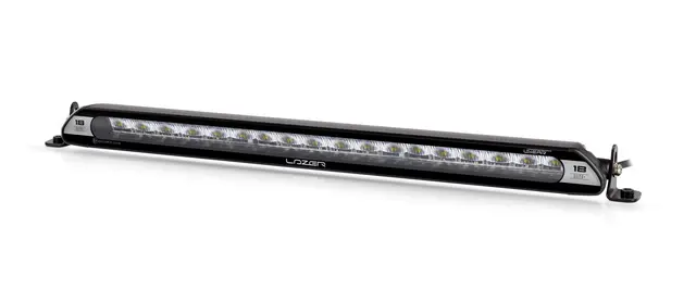 LAZER LINEAR18 ELITE+ fjernlys LED-bar 532mm,18 LED fjernlys m/gult og hvit lys 