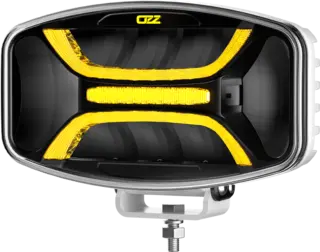 OZZ XO1 P fjernlys Hvit 245mm oval, 8 LED, m/varsellys R65, 8160 lm