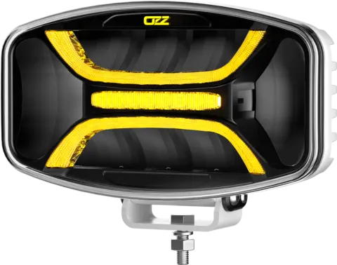 OZZ XO1 P fjernlys Hvit 245mm oval, 8 LED, m/varsellys R65, 8160 lm